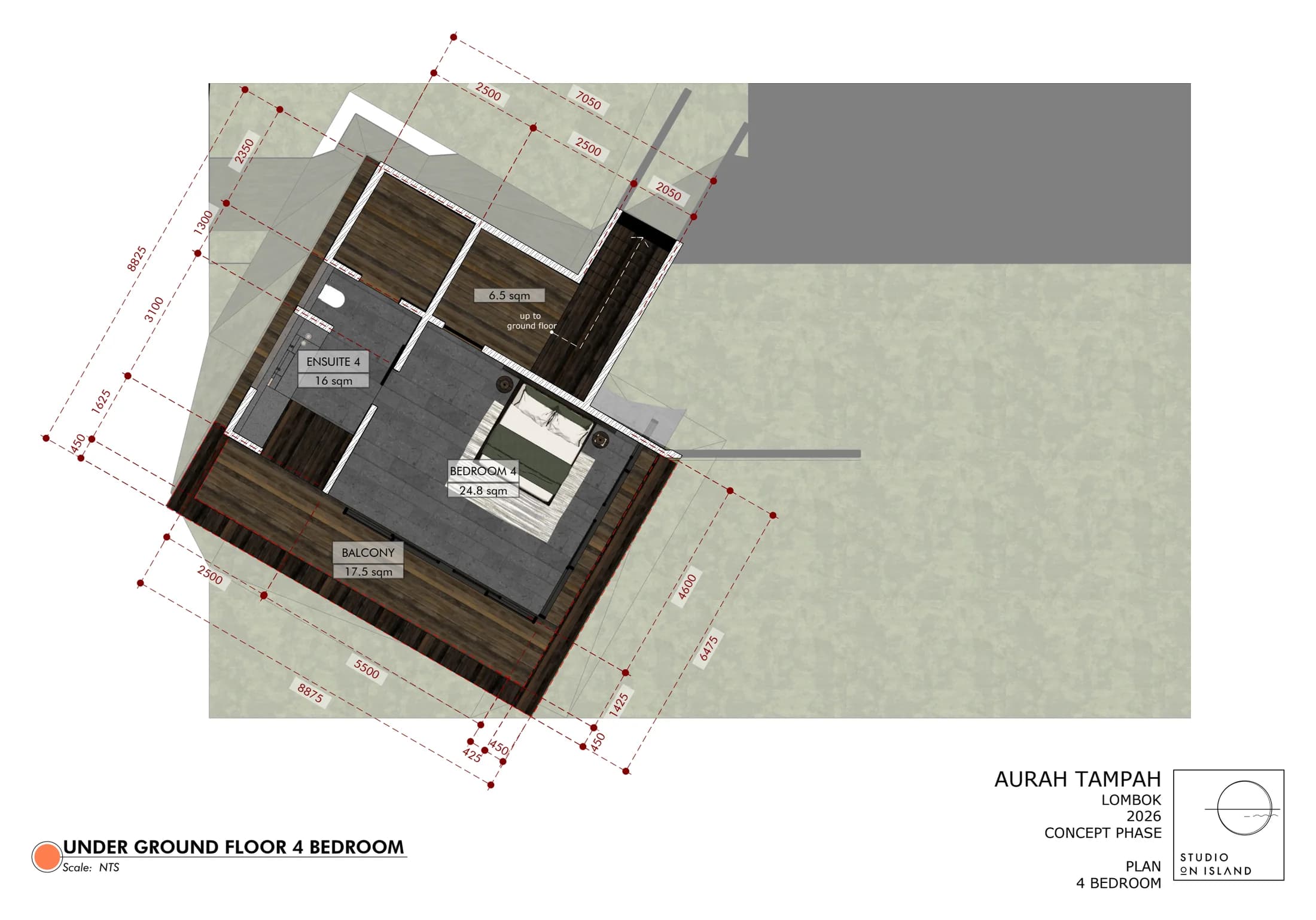 Four Bedroom Residence concept floor plan 2