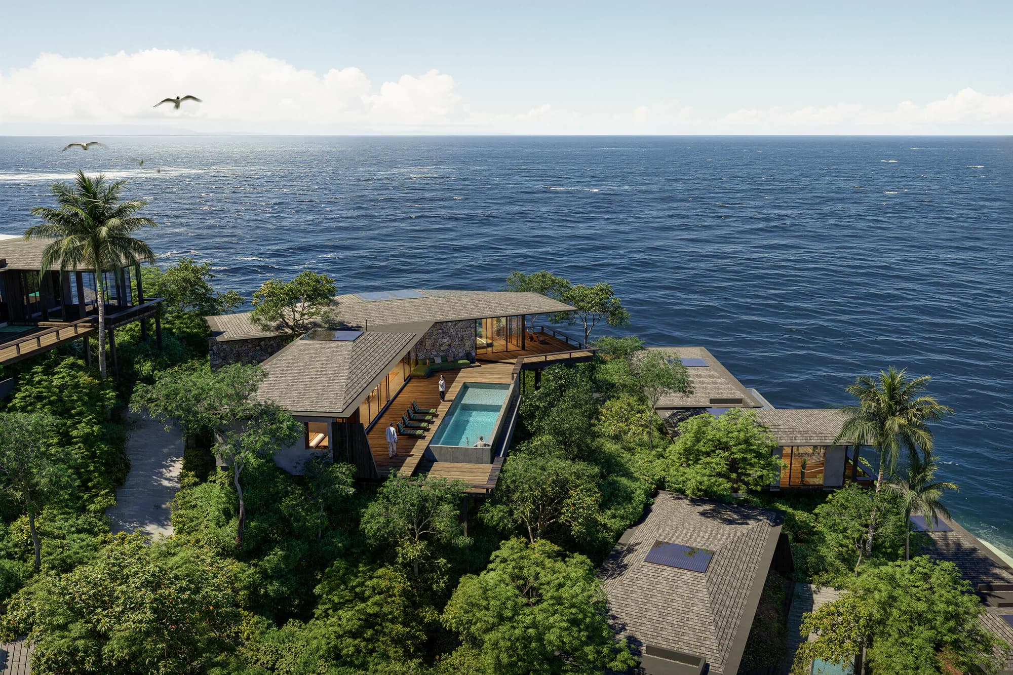 Four Bedroom Residence architectural rendering 2