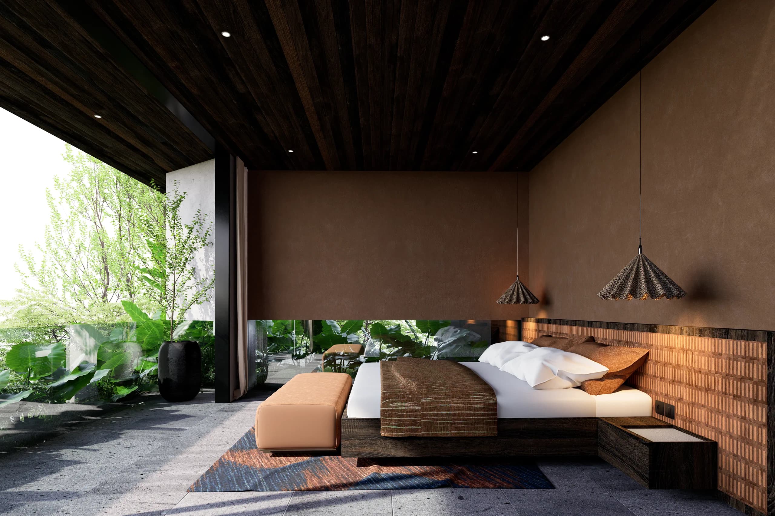 Three Bedroom Two-Storey Residence architectural rendering 9