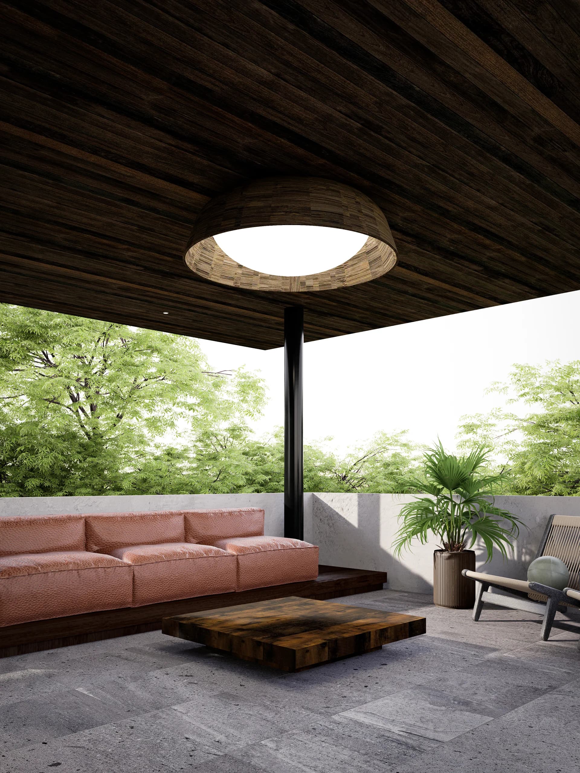 Three Bedroom Two-Storey Residence architectural rendering 11