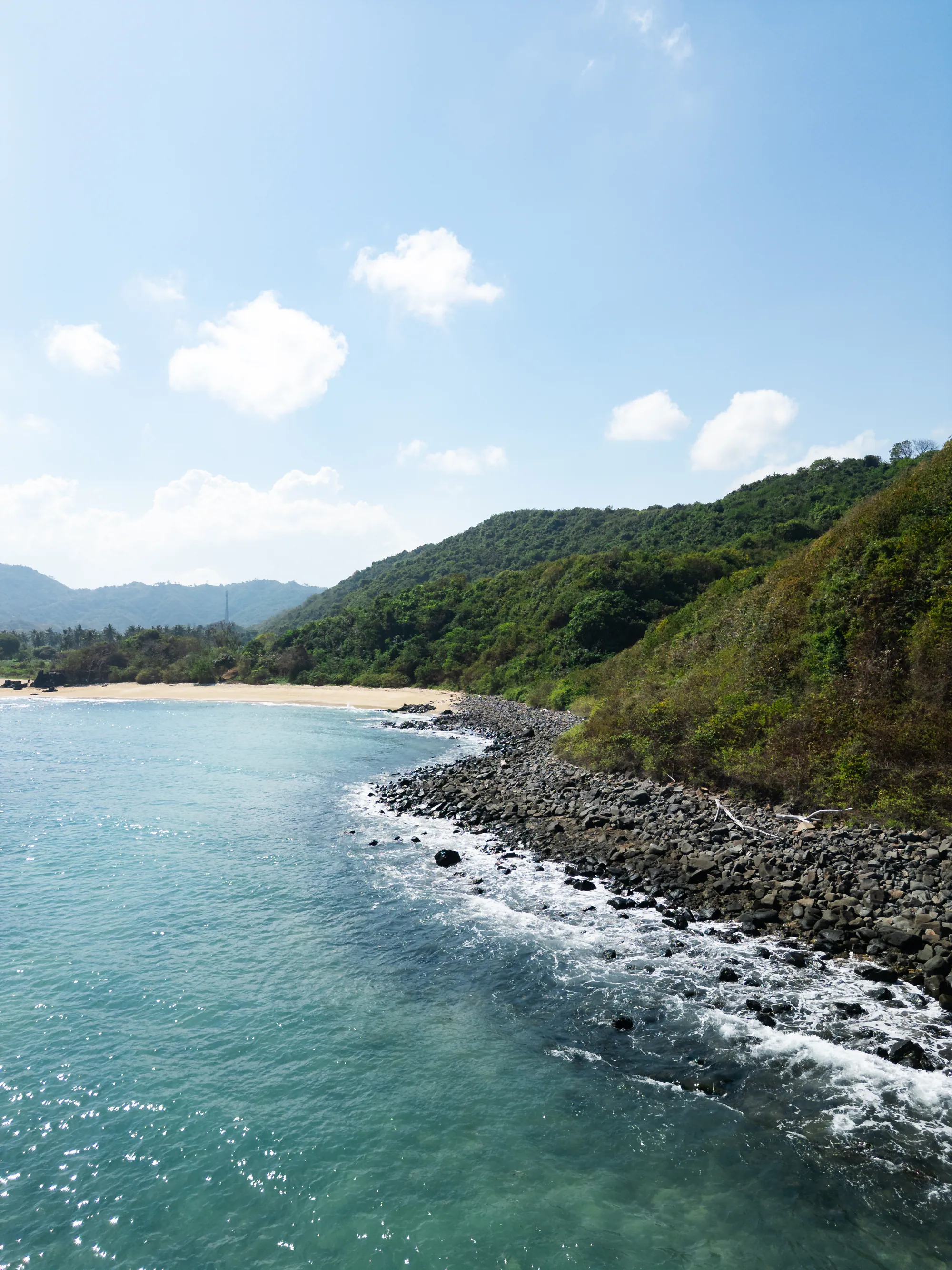 Aerial view 17 of Tampah Bay and the surrounding South Lombok coastline