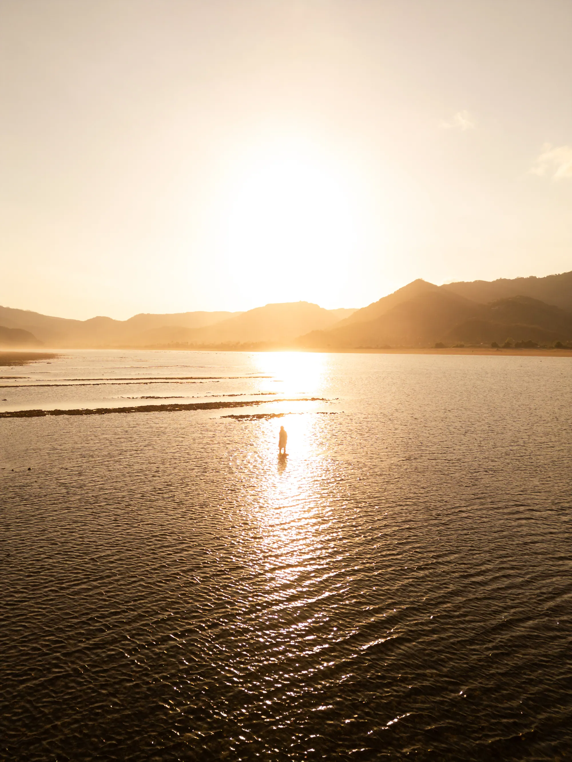 Aerial view 22 of Tampah Bay and the surrounding South Lombok coastline
